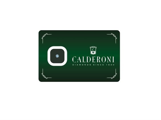  Certified gemstone Calderoni in Diamond Diamante 0.11 Ct 52000080 - 52000080